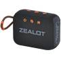 Компактная беспроводная Bluetooth колонка Zealot S75 Портативная водонепроницаемая Bluetooth колонка