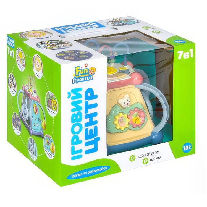 Дитячий розвиваючий ігровий центр Limo Toy FT 0028 AB Дитяча розвиваюча гра