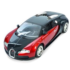Радіокерована машинка з пультом Bugatti Veyron B14 Машинка з підсвічуванням на гумових колесах