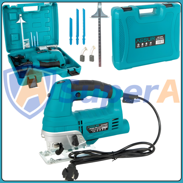 Электрический лобзик 80 мм ASSUR ASR805 220V 800W в кейсе
