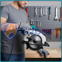 Электрическая циркулярная пила 185 мм ASSUR ASR705 220V 1400W в коробке