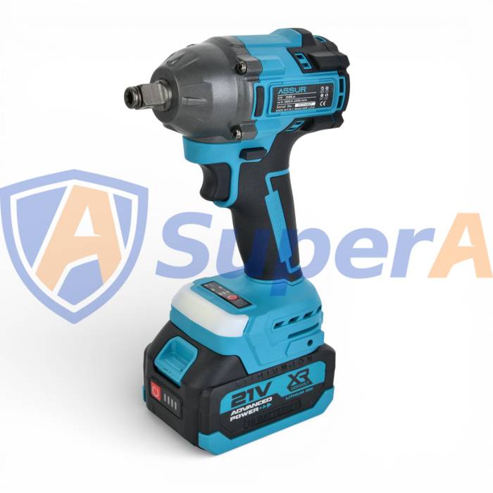 Аккумуляторный набор инструментов 5 в 1 ASSUR ASR1201 21V в пластиковом кейсе