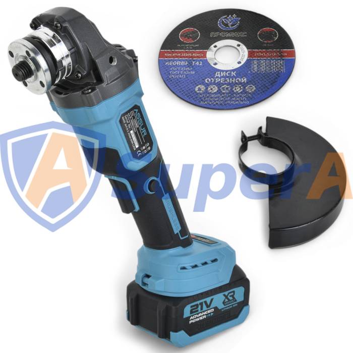 Аккумуляторный набор инструментов 5 в 1 ASSUR ASR1201 21V в пластиковом кейсе