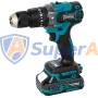 Аккумуляторный ударный шуруповерт ASSUR ASR136 21V в кейсе с насадками