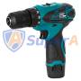 Акумуляторный шуруповерт ASSUR ASR058 12V в кейсе 24 предмета