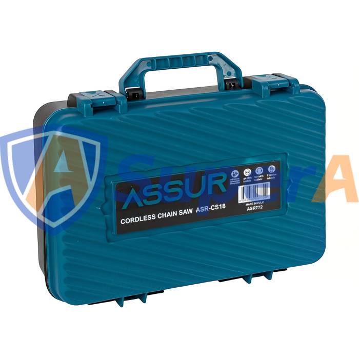 Акумуляторна пила 18 V із шиною 6 дюймів ASSUR ASR772 у кейсі