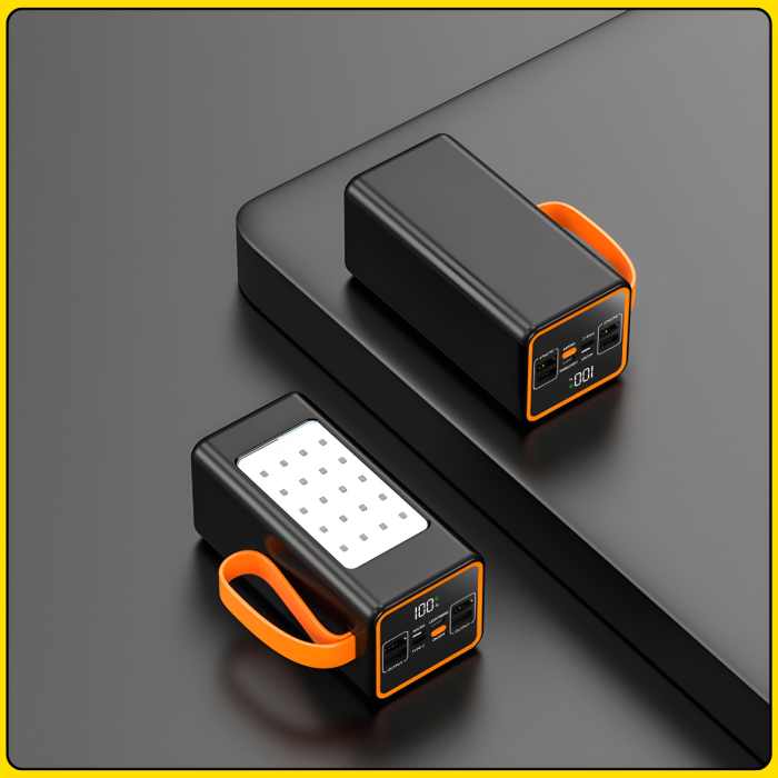 Повербанк 100000 mAh с LED-фонариком и быстрой зарядкой Hoco JA88A 22.5W