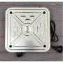 Электрическая дисковая плита на 1 конфорка настольная плитка Hot Plate B-1000W Белая