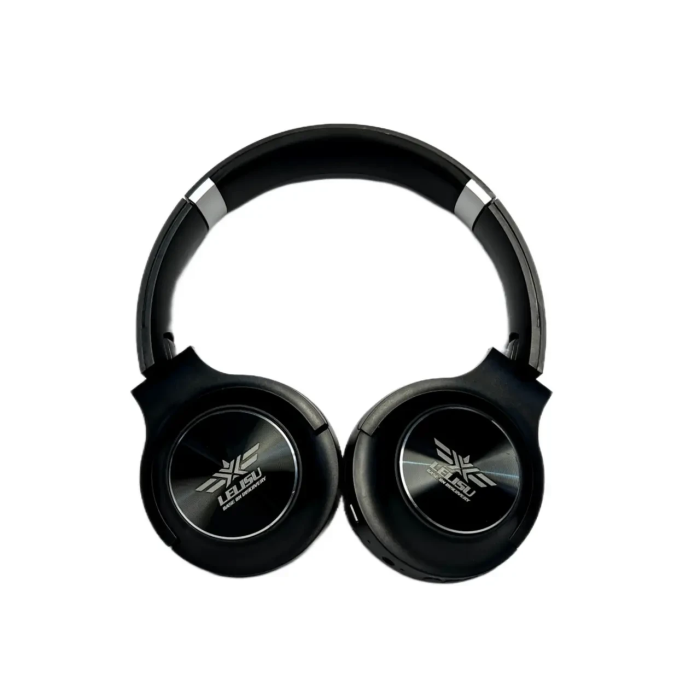 Беспроводные накладные Bluetooth наушники с микрофоном LS-800A Аккумуляторные наушники складные Черные
