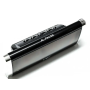 Цифровий електронний настільний годинник CLC-1202 з LED-дисплеєм підсвічуванням і живленням від мережі або батарейок
