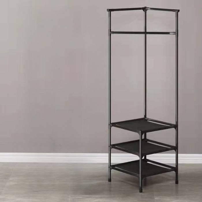 Напольна кутова вішалка-стелаж для одягу 185х40х40 см Corner rack