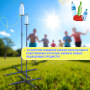 Набір для гри у Фрісбі з комплектом стійок Frisbee Toss Game Set