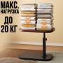 Приліжковий столик 40х30 см з регульованою висотою 45-80 см і обертанням 360°