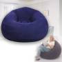 Надувне крісло 110х110х85 см з флокованим покриттям Sofa XL-1133