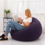 Надувне крісло 110х110х85 см з флокованим покриттям Sofa XL-1133