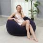Надувне крісло 110х110х85 см з флокованим покриттям Sofa XL-1133