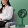 Вентилятор настольный с телескопической ножкой и питанием от USB Folding Storage Fan Зеленый