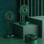 Вентилятор настольный с телескопической ножкой и питанием от USB Folding Storage Fan Зеленый