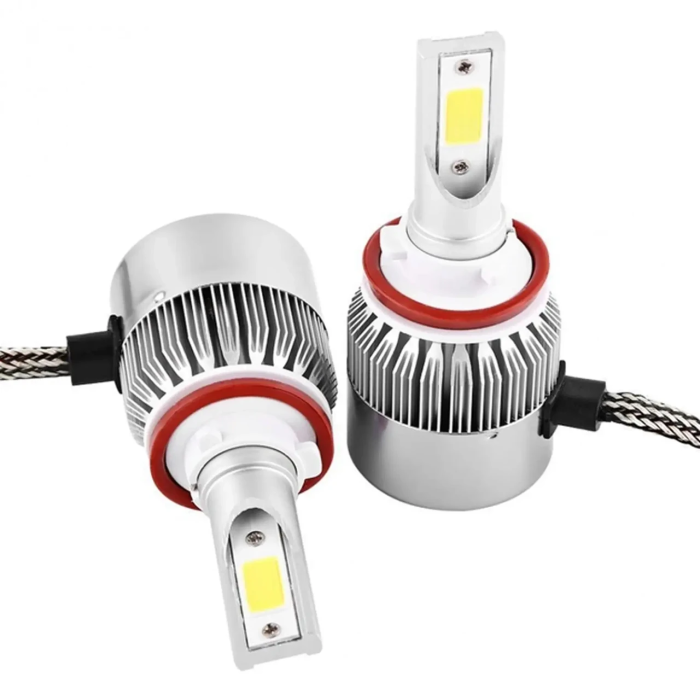 Комплект автомобильных LED ламп C6 H11 на 12В