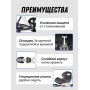 Електромобіль складаний з акумулятором 6V 4.5Ah та швидкістю до 6 км/год HL-B6 Червоний