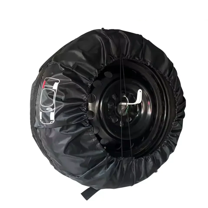 Комплект защитных для автомобильных шин размера "L" 80 см Black R18-R20