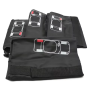 Комплект защитных для автомобильных шин размера "L" 80 см Black R18-R20