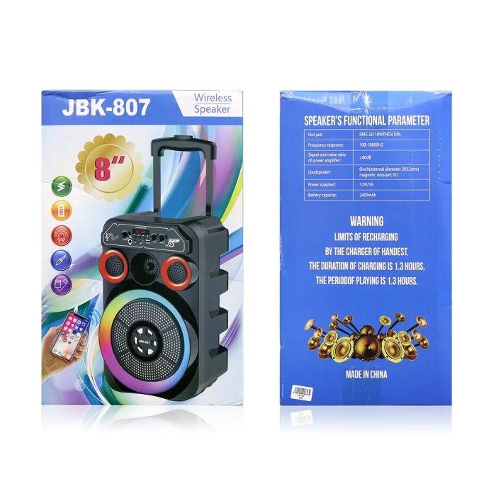 Колонка музыкальная портативная Bluetooth JBK-807