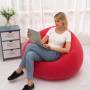 Надувне крісло 110х110х85 см з флокованим покриттям Sofa XL-1133