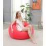 Надувне крісло 110х110х85 см з флокованим покриттям Sofa XL-1133