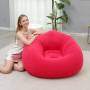 Надувне крісло 110х110х85 см з флокованим покриттям Sofa XL-1133