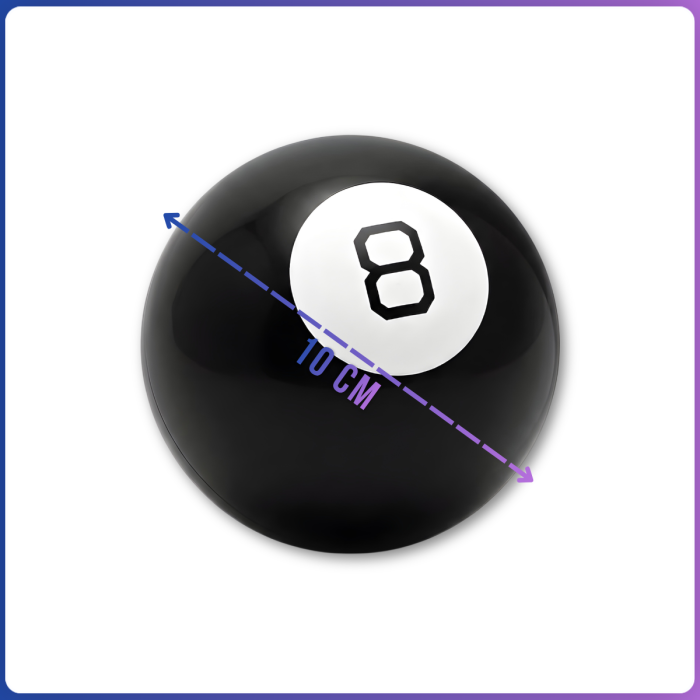 Магічна Куля – провісник для прийняття рішень Magic Ball 10 см