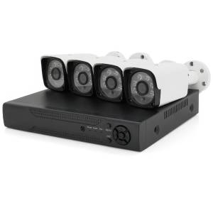 Система відеоспостереження на 4 камери AHD 1080p Комплект камер зовнішнього відеоспостереження