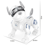 Собака-робот на радіокеруванні Intelligent Dog Робот із звуковими та світловими ефектами