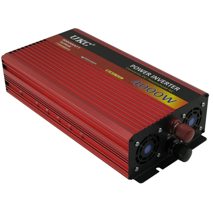 Перетворювач напруги інвертор UKC AR-4000M 4000W 24-220V Автомобільний перетворювач