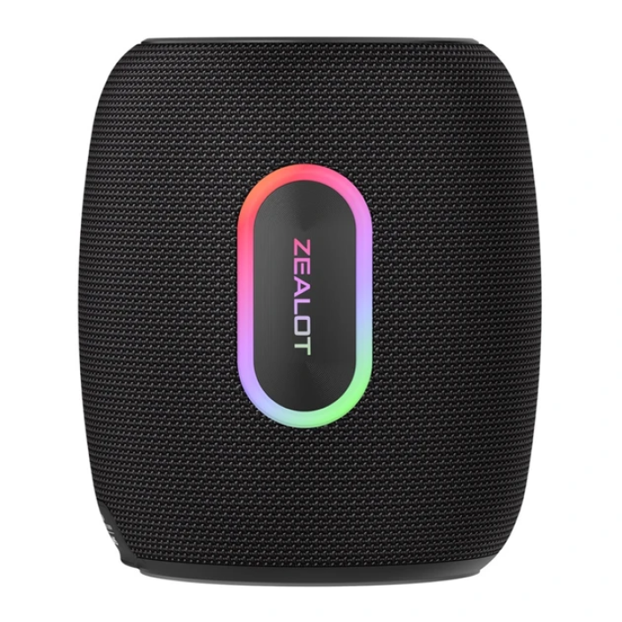 Беспроводная Bluetooth колонка с подсветкой ZEALOT S64 Портативная Bluetooth колонка с влагозащитой