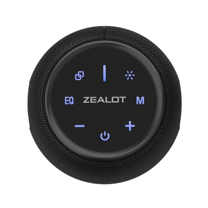Беспроводная Bluetooth колонка с подсветкой ZEALOT S64 Портативная Bluetooth колонка с влагозащитой