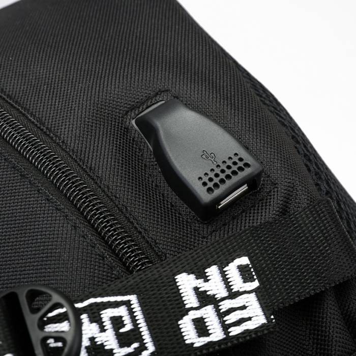 Міський рюкзак 46х30х14 см на 35 л з USB-портом і очима, що світяться New Eyes