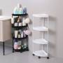 Декоративная угловая полка на четыре яруса для ванной Corner storage rack 88х34х25 см Угловая полка-этажерка
