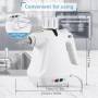 Многофункціональний пароочисник з різними насадками Steam Cleaner 1000Вт Електричний пароочисник