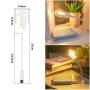 Портативна гнучка USB LED лампа для ноутбука та Power Bank Warm lamp HP-2402 USB лампа для читання