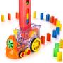 Развивающая игрушка Паровозик из домино Domino Train 955-1A Детский конструктор поезд-домино