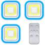 Набір із 3 світлодіодних настінних світильників з пультом Light Remote Control  Настінні світильники для дому