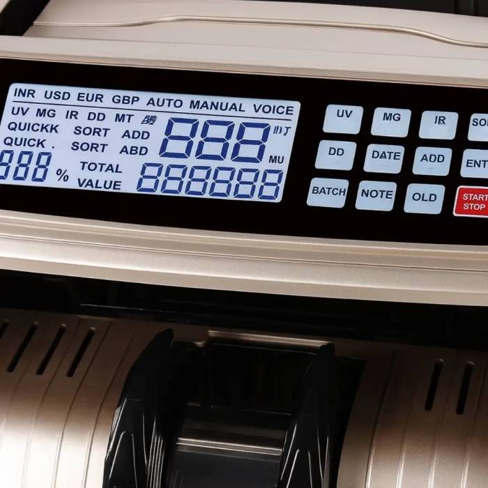 Счетная машинка для денег с детектором 310х270х175 мм Bill Counter