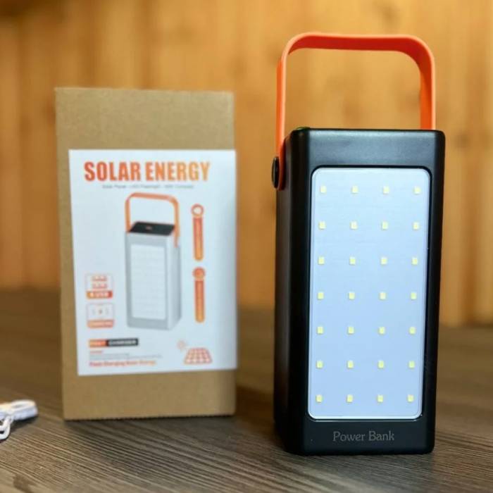 Повербанк на 100 000 mAh с быстрой зарядкой и светодиодной подсветкой