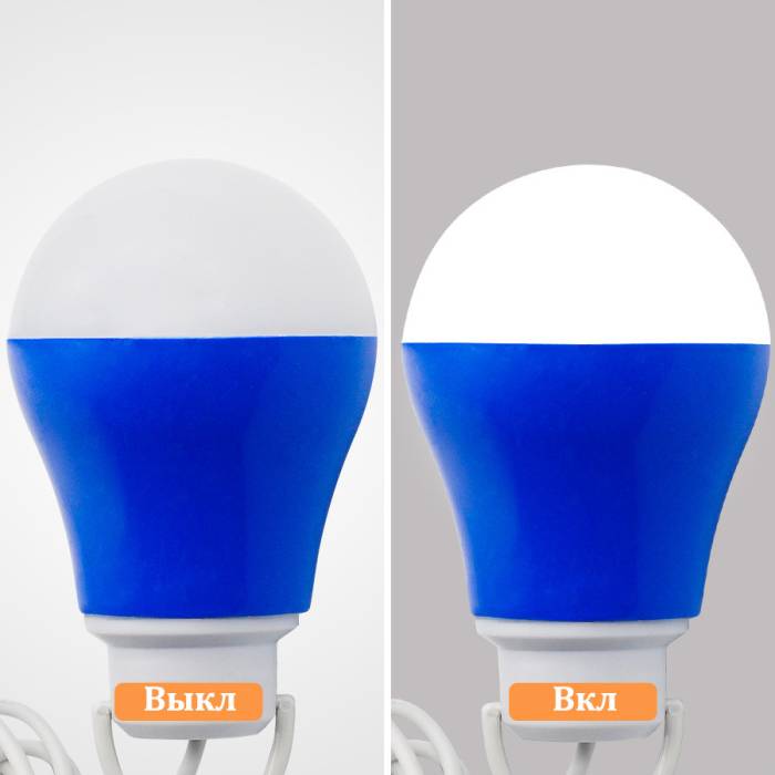 Підвісна світлодіодна лампочка 5W з живленням від USB та кабелем 0,9м