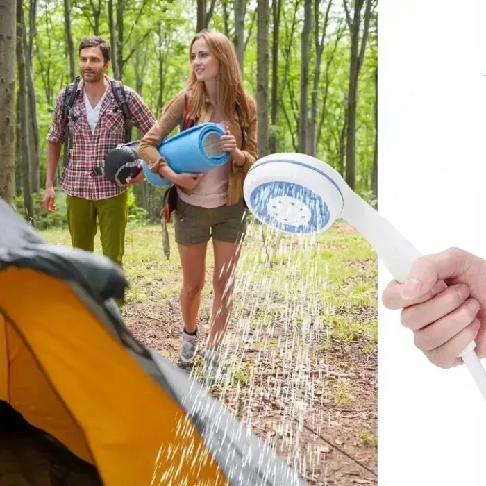 Портативний акумуляторний похідний душ із насосом Gotel Q16H OUTDOOR SHOWER