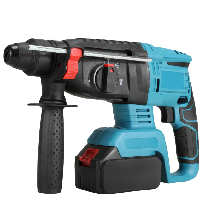 Дрель-перфоратор з 2 акумуляторами 48V у пластиковому кейсі Hammer Drill Акумуляторна друль-перфоратор