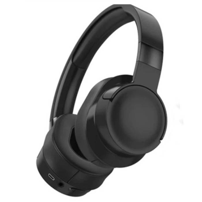Большие беспроводные стерео наушники с оголовьем и Bluetooth Wireless Headphone с микрофоном SN-700 Черный
