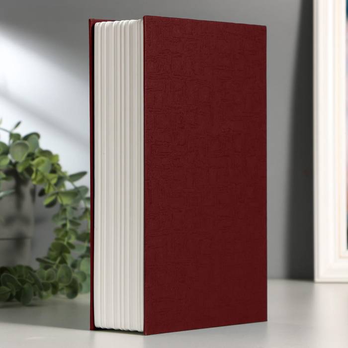Сейф-книга "ENGLISH Dictionary" на замку з ключем Червона 265×200×65 мм