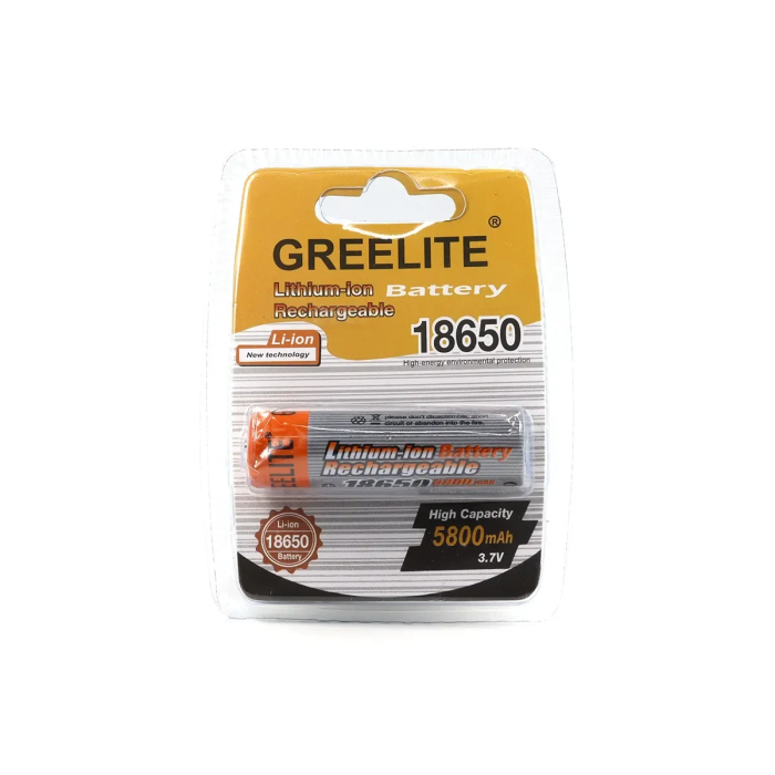 Акумулятор 18650 5800мАч 3,7В Li-Ion Greelite FST-01